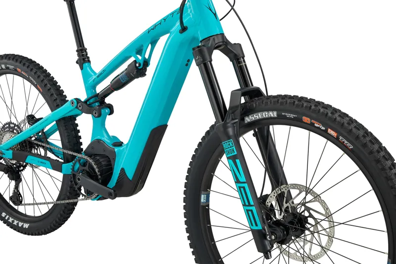 2023 Whyte E-160 S 27.5 V3 Turquoise Enduro Electric Mountain Bike-3